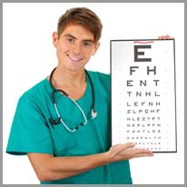 l‘ophtalmologiste (m. f.)