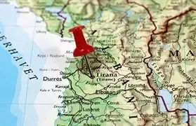 Places, Where Albanian is spoken