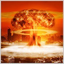 atomær | den atomære eksplosjonen
