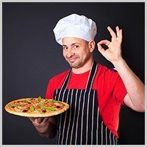 lecker | isang masarap na pizza