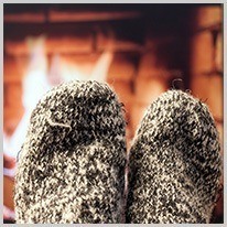 温暖 | 温暖的袜子