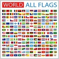 כולם | כאן אתה יכול לראות את כל דגלי העולם.