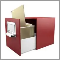 filing cabinet