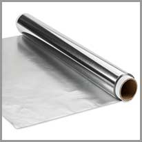 le papier d‘aluminium