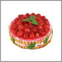 da strawberry cake