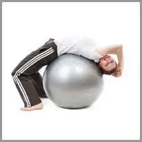 a bola de exercício