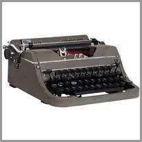 skrivemaskinen